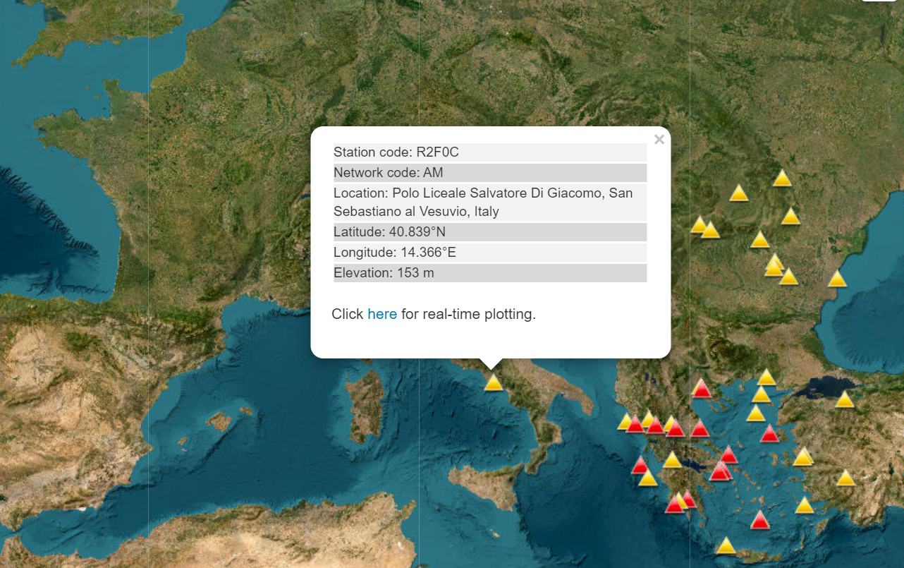 PROJECT NETWORK SEISMO LAB STATION