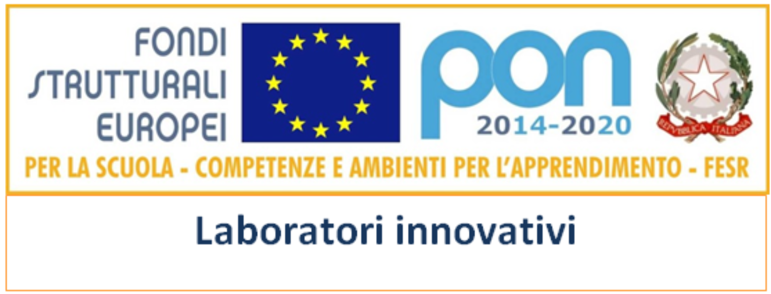 Fesr Laboratori Innovativi Codice:  10.8.1.B1-FESRPON-CA-2018-28”. 